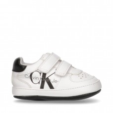 CALVIN KLEIN sneakers αγκαλιάς παιδικό V0B4-80715-1433X002 λευκό
